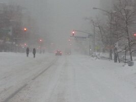 First Ave looking north